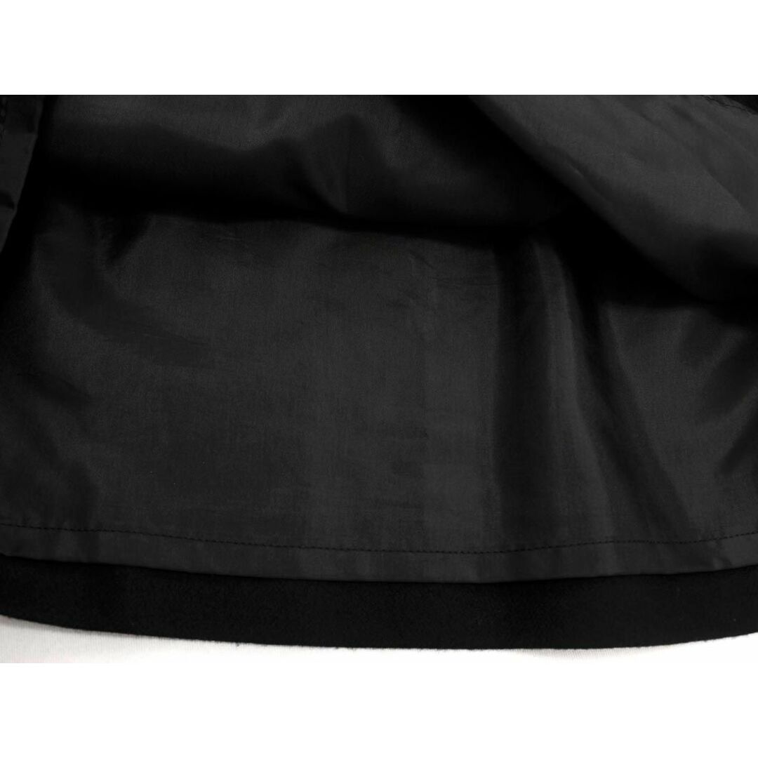 Spick & Span(スピックアンドスパン)のSpick & Span スピック＆スパン ウール混 Aライン 台形 スカート size38/黒 ◇■ レディース レディースのスカート(ミニスカート)の商品写真