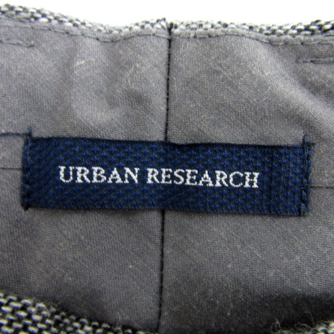 URBAN RESEARCH(アーバンリサーチ)のアーバンリサーチ テーパードパンツ 無地 ロールアップ ウール 38 グレー メンズのパンツ(スラックス)の商品写真