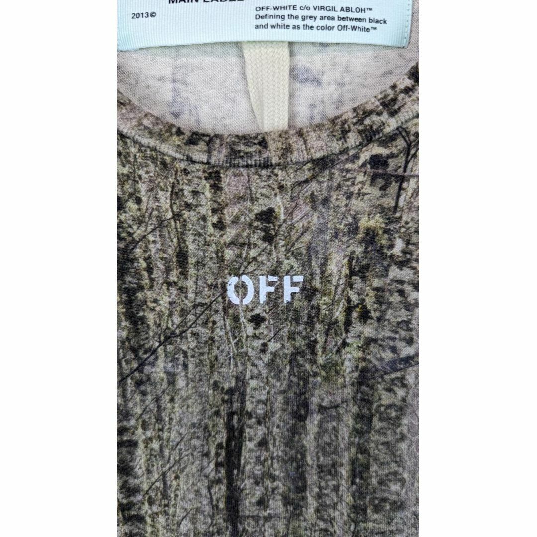 OFF-WHITE(オフホワイト)の【極美品】19SS オフホワイト リアルカモ ハンター ロング Tシャツ XL メンズのトップス(Tシャツ/カットソー(七分/長袖))の商品写真