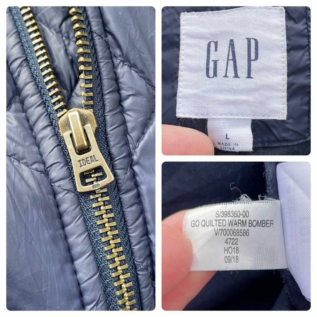 GAP(ギャップ)のGAP ギャップ 古着 キルティング ジャケット　中綿入り メンズのジャケット/アウター(ブルゾン)の商品写真