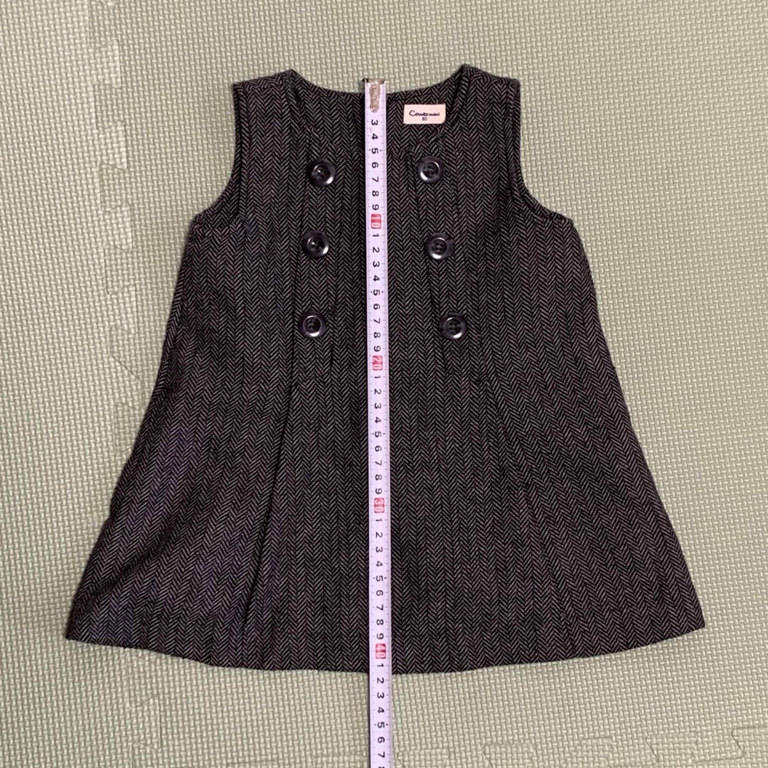 Combi mini(コンビミニ)のコンビミニ　フォーマルワンピース　80 キッズ/ベビー/マタニティのベビー服(~85cm)(ワンピース)の商品写真