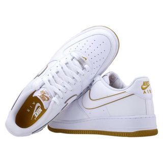 ナイキ(NIKE)のNIKE ナイキ AIR FORCE 1’07 エアフォース DV0788-102 / DV0788-104 メンズ スニーカー ホワイト 白 2.ホワイトブロンズ(スニーカー)