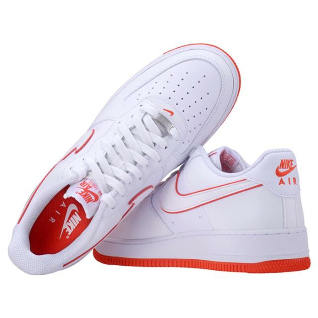 NIKE(ナイキ)のNIKE ナイキ AIR FORCE 1’07 エアフォース DV0788-102 / DV0788-104 メンズ スニーカー ホワイト 白 1.ホワイトレッド メンズの靴/シューズ(スニーカー)の商品写真