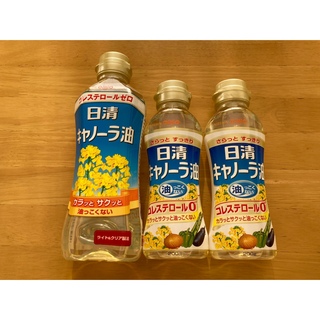 ニッシンショクヒン(日清食品)の日清オイリオ キャノーラ油　380g  200g×2(その他)