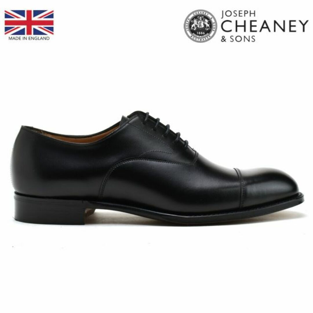 CHEANEY(チーニー)の【BLACK】ジョセフチーニー ドレスシューズ メンズ ビジネスシューズ アルフレッド 革靴 ストレートチップ ブラック 黒 JOSEPH CHEANEY ALFRED【送料無料】 メンズの靴/シューズ(ドレス/ビジネス)の商品写真