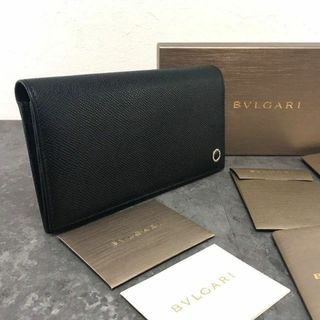 ブルガリ(BVLGARI)の未使用品 BVLGARI 長財布 黒 ブルガリブルガリ 132(長財布)