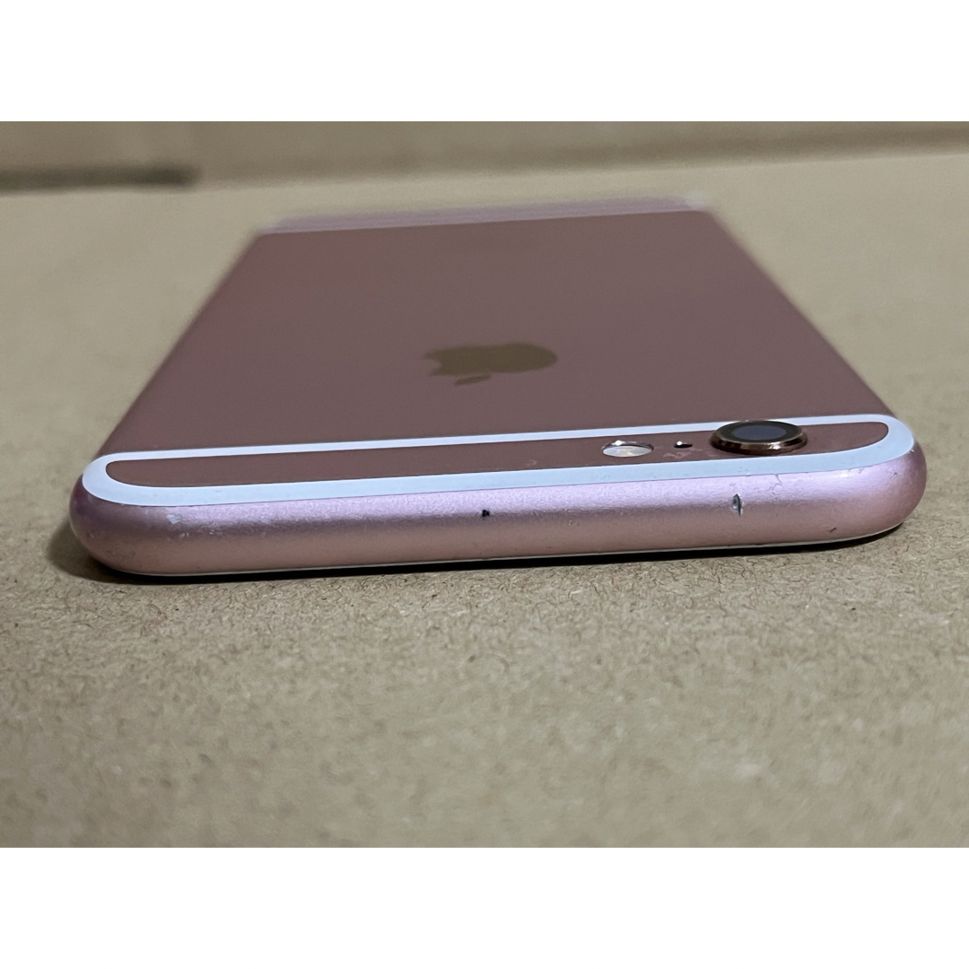 Apple(アップル)の<バッテリー新品> iPhone6s 16GB SIMフリー ローズゴールド スマホ/家電/カメラのスマートフォン/携帯電話(スマートフォン本体)の商品写真