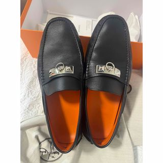 エルメス(Hermes)のエルメス　ドライビングモカシン　メンズ(スリッポン/モカシン)