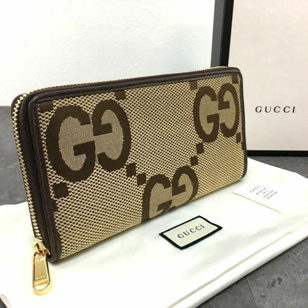 Gucci(グッチ)の未使用品 GUCCI 長財布 699316 ジャンボGG 157 メンズのファッション小物(長財布)の商品写真