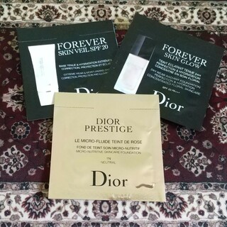 ディオール(Dior)のDior プレステージ & フォーエヴァー サンプル(ファンデーション)