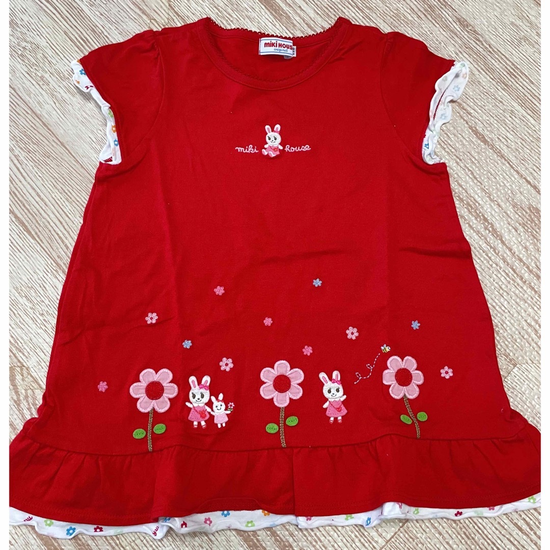 mikihouse(ミキハウス)のmichumapさま専用 キッズ/ベビー/マタニティのキッズ服女の子用(90cm~)(Tシャツ/カットソー)の商品写真