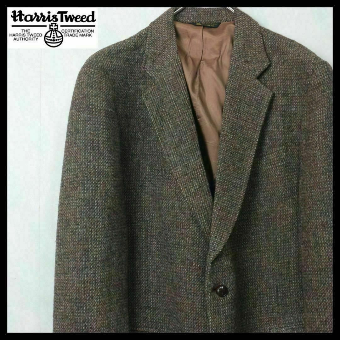 Harris Tweed - 【希少】ハリスツイード ジャケット ツイード