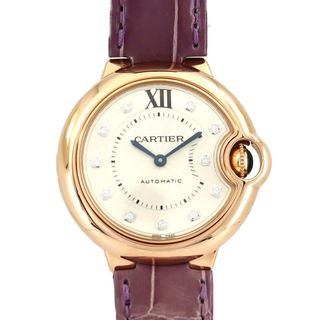 カルティエ(Cartier)のカルティエ バロンブルー PG･11P WE902063 PG･RG 自動巻(腕時計)