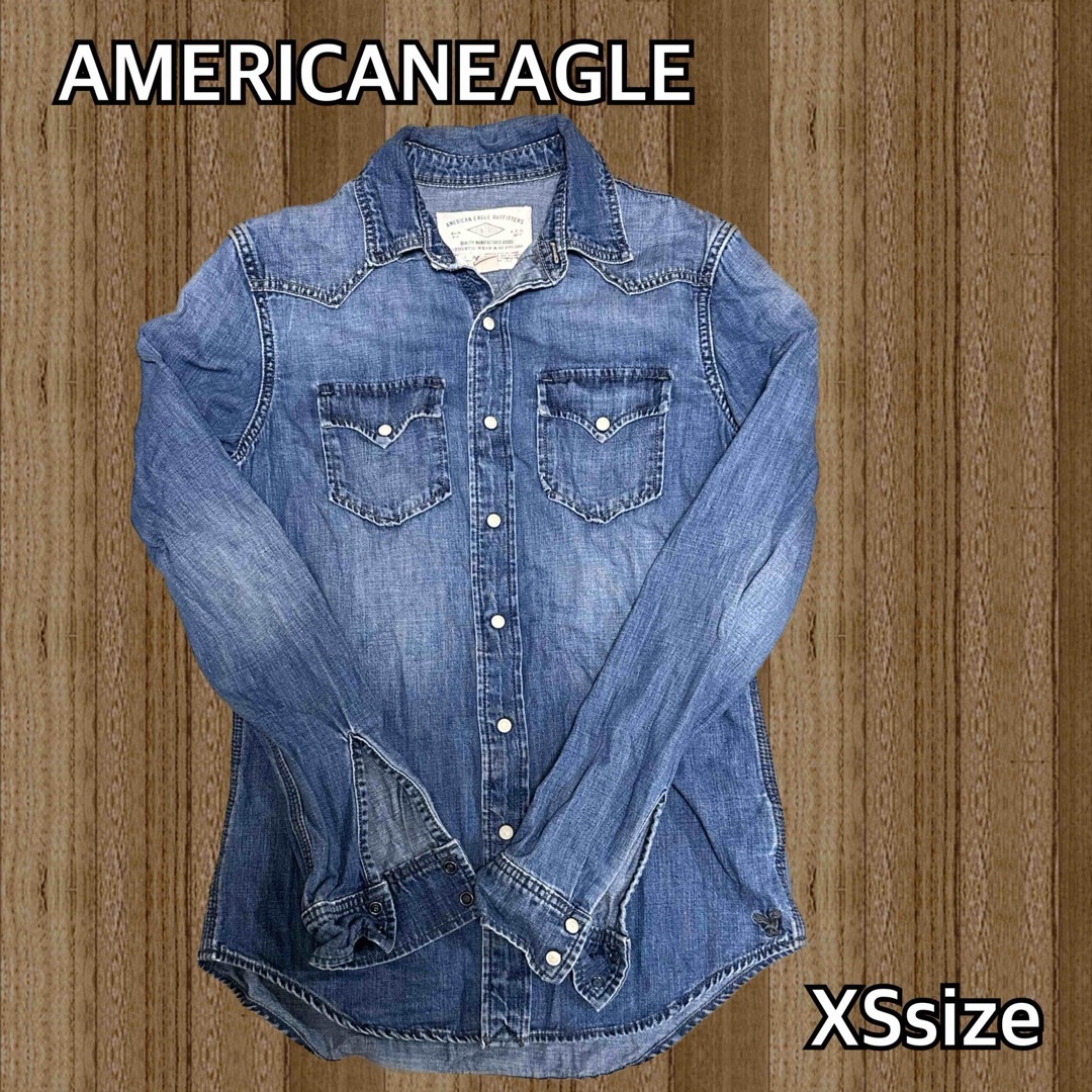 American Eagle(アメリカンイーグル)のアメリカンイーグルアウトフィッターズ デニムシャツ メンズのトップス(シャツ)の商品写真