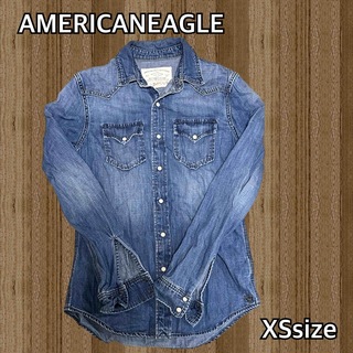 アメリカンイーグル(American Eagle)のアメリカンイーグルアウトフィッターズ デニムシャツ(シャツ)