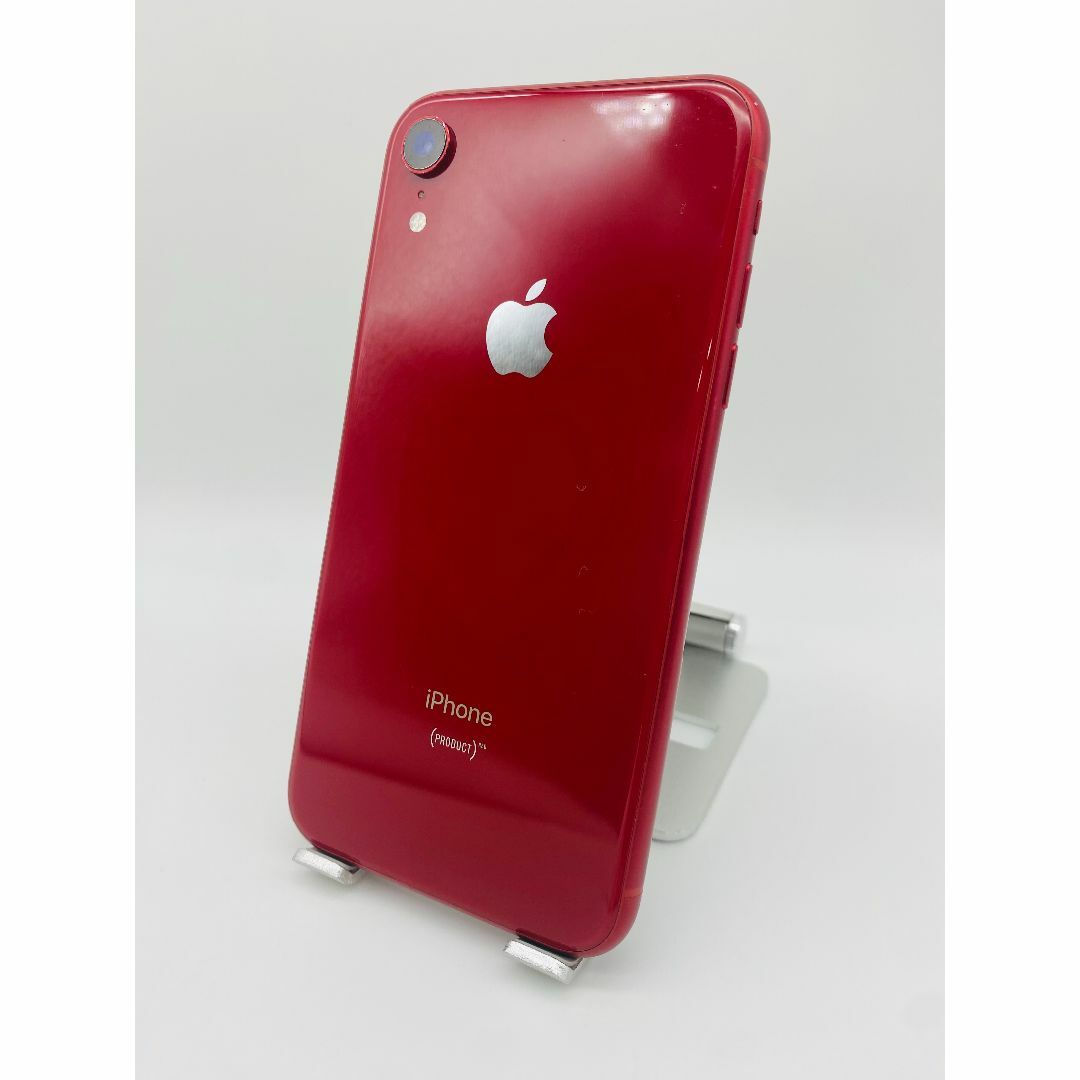 039 iPhone XR 128GBレッド/新品バッテリー100%/シムフリー スマホ/家電/カメラのスマートフォン/携帯電話(スマートフォン本体)の商品写真