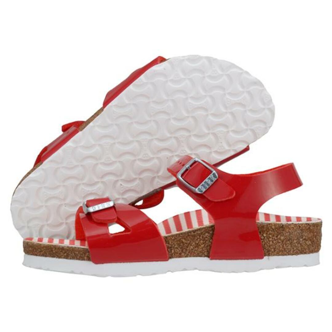 BIRKENSTOCK(ビルケンシュトック)の【アウトレット】BIRKEN STOCK ビルケンシュトック Rio Kids 1012720  Nautical Stripes Red キッズ サンダル NKN nn0861 レッド 15.0cm キッズ/ベビー/マタニティのキッズ靴/シューズ(15cm~)(サンダル)の商品写真