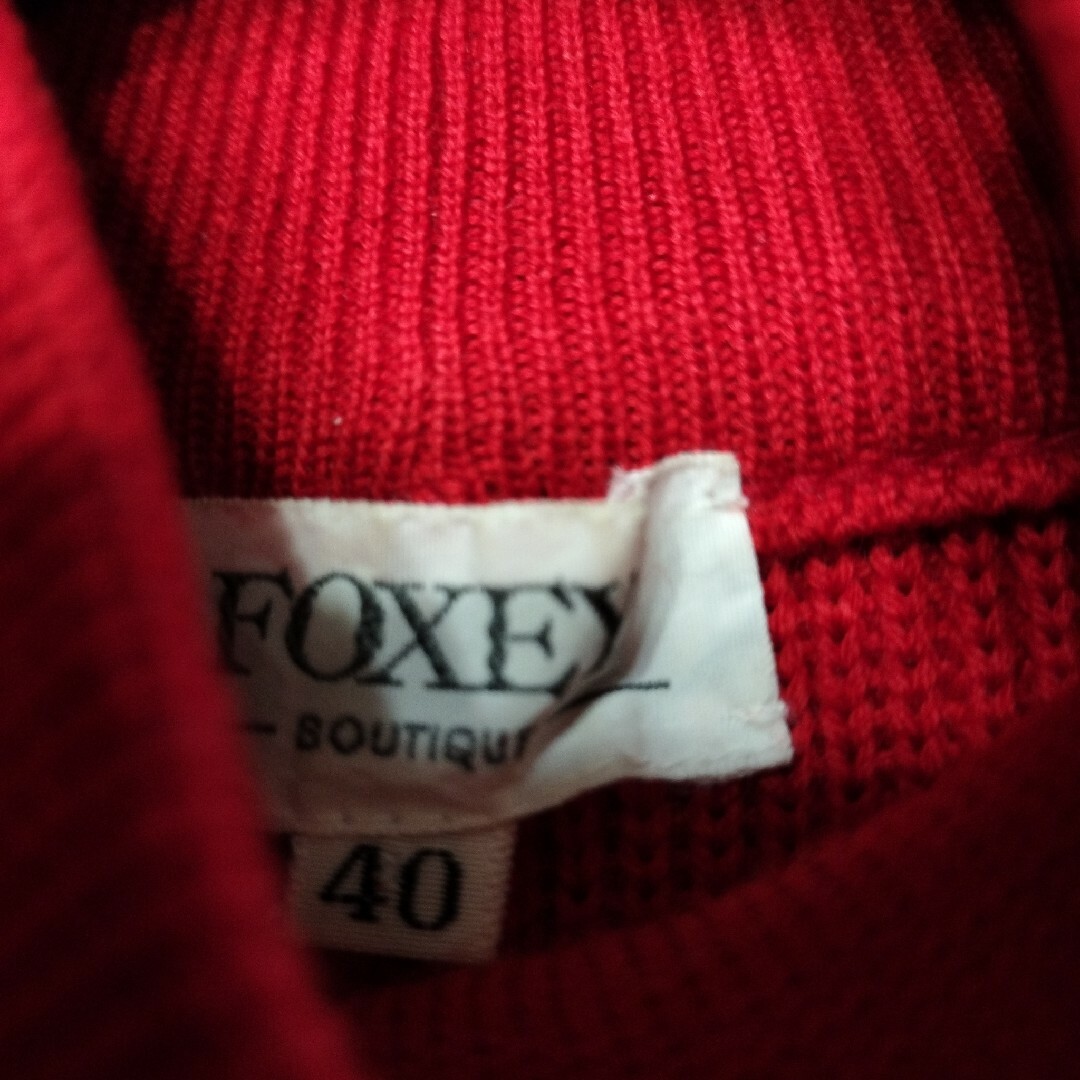 FOXEY(フォクシー)のお値下げ!FOXEY✿ニットワンピース レディースのワンピース(ひざ丈ワンピース)の商品写真