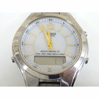 CASIO - M広033 / CASIO LINEAGE 腕時計 タフソーラー アナデジ