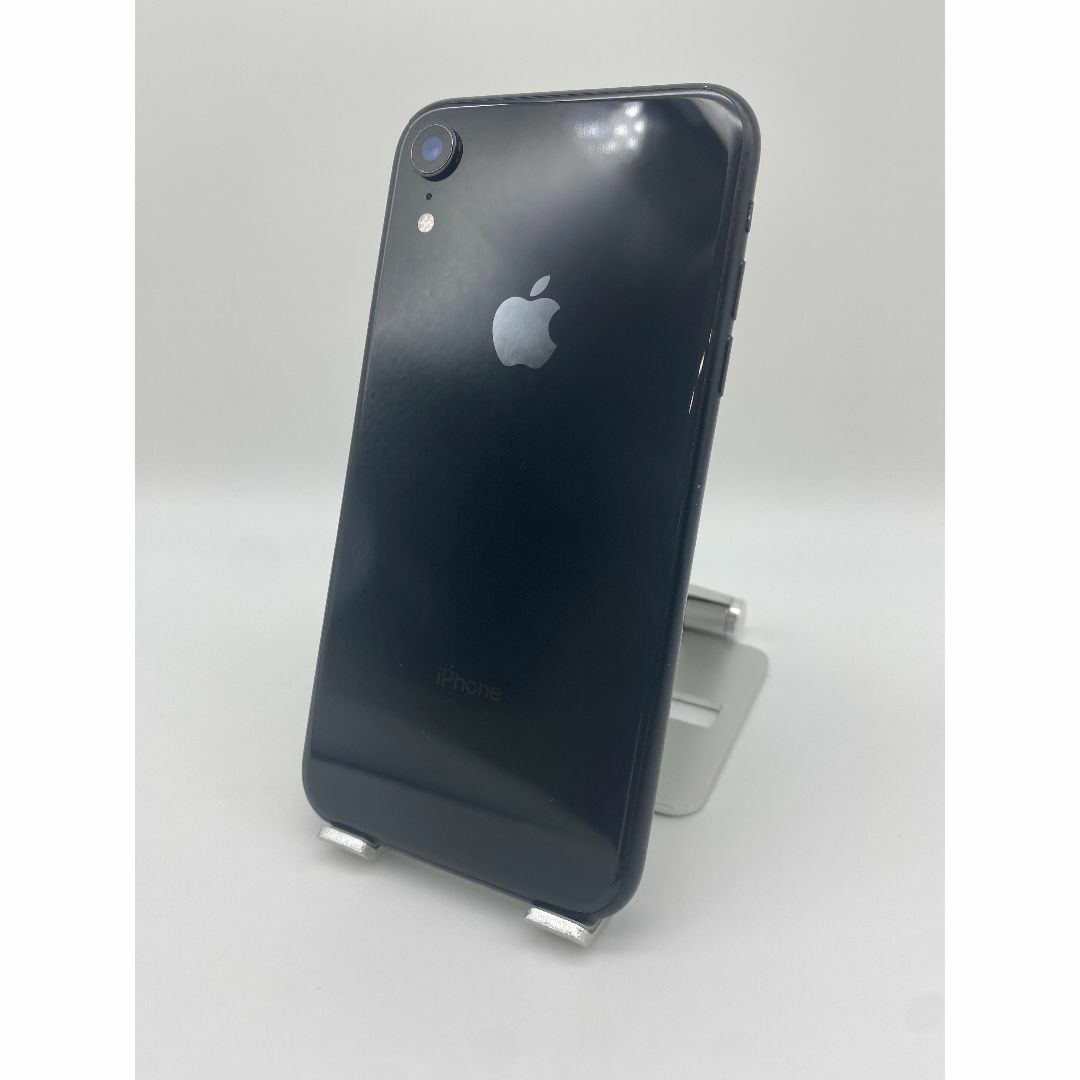 042 iPhone XR 256Gブラック/新品バッテリー/ストア版シムフリー