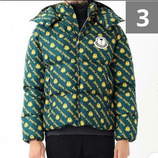 モンクレール(MONCLER)のMoncler X Palm Angels  オールオーバー モノグラム ダウン(ダウンジャケット)