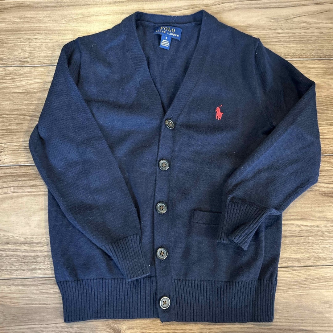 POLO RALPH LAUREN(ポロラルフローレン)のポロラルフローレン　5T カーディガン キッズ/ベビー/マタニティのキッズ服男の子用(90cm~)(カーディガン)の商品写真