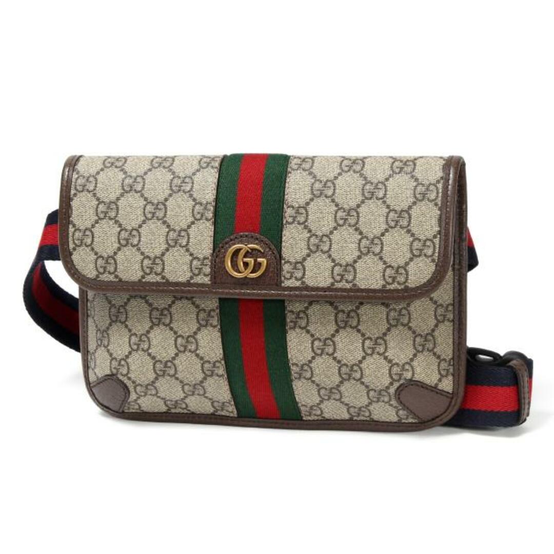 Gucci(グッチ)の【新品未使用】 GUCCI グッチ レディース ショルダーバッグ ウエストバッグ ボディバッグ SHOULDER BAG ロゴ 51735096IWS 【90/B.EB/N.ACERO/VRV/BRB】 レディースのバッグ(ボディバッグ/ウエストポーチ)の商品写真