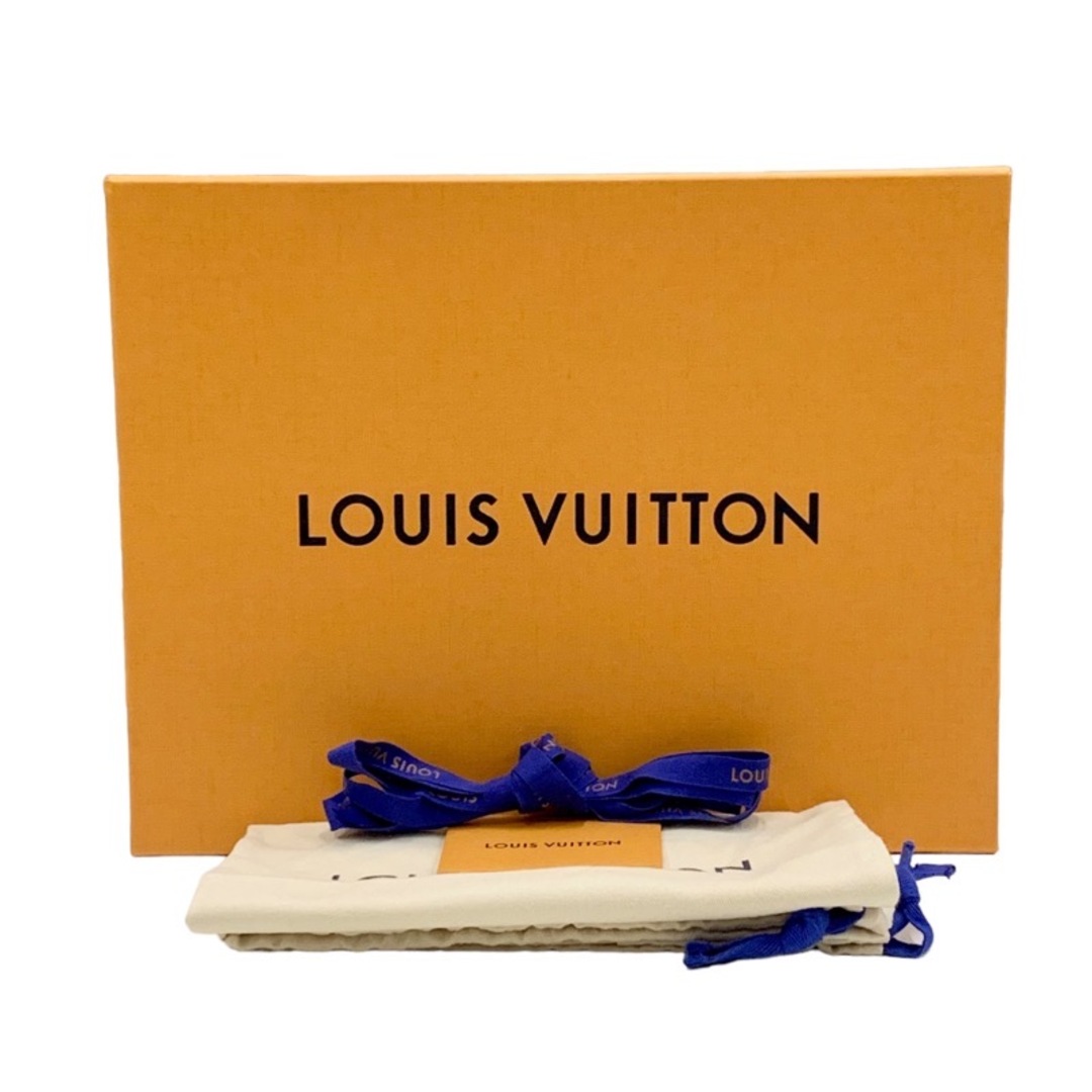 LOUIS VUITTON(ルイヴィトン)のルイヴィトン LOUIS VUITTON ランアウェイライン スニーカー 靴 シューズ デニム ホワイト ブルー ゴールド モノグラム LVロゴ インヒール レディースの靴/シューズ(スニーカー)の商品写真