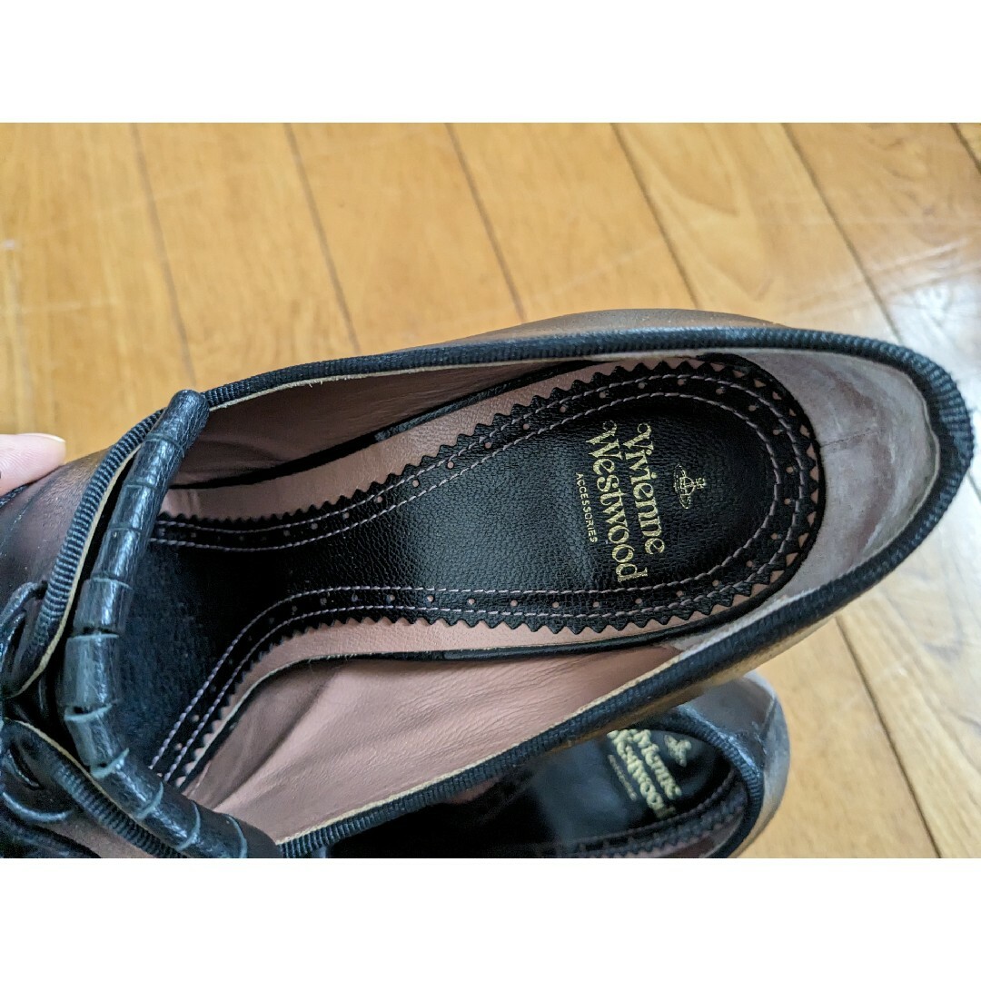 Vivienne Westwood(ヴィヴィアンウエストウッド)のヴィヴィアンヒールパンプス レディースの靴/シューズ(ハイヒール/パンプス)の商品写真