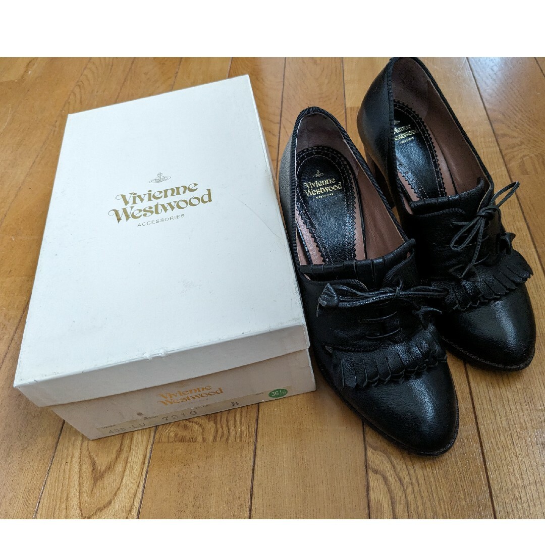 Vivienne Westwood(ヴィヴィアンウエストウッド)のヴィヴィアンヒールパンプス レディースの靴/シューズ(ハイヒール/パンプス)の商品写真