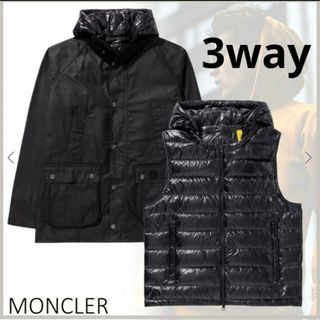 バーブァー(Barbour)のMONCLER 1952 Barbour Wight ジャケット　バブアー　L(ブルゾン)