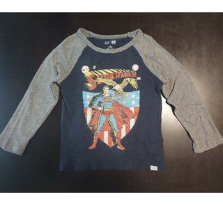 ベビーギャップ(babyGAP)のbabyGap　スーパーマン　長袖シャツ　ロンT　95㎝(Tシャツ/カットソー)