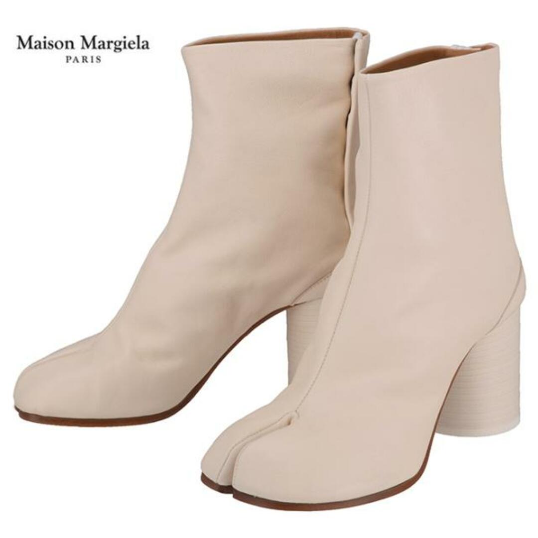 【アウトレット】Maison Margiela メゾン マルジェラ Stivaletto S58WU0260 P3753 T1003 足袋ブーツ 売れ筋 人気 NKN ホワイト レディースの靴/シューズ(ブーツ)の商品写真