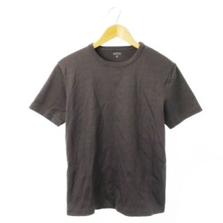 バーニーズニューヨーク(BARNEYS NEW YORK)のバーニーズニューヨーク Tシャツ 丸首 半袖 コットン ストレッチ S  グレー(Tシャツ/カットソー(半袖/袖なし))