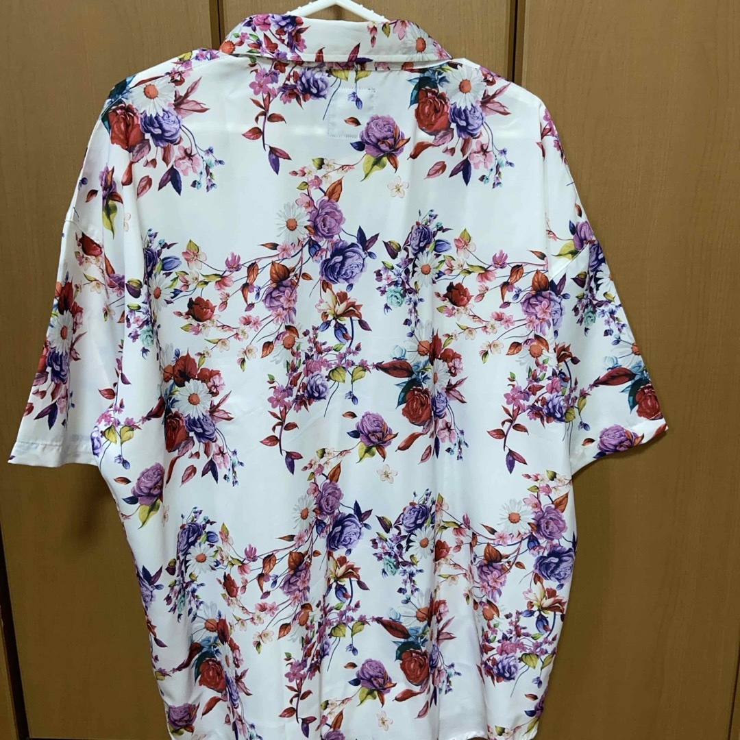 マルチパターンオーバーサイズ半袖ドルマンシャツ メンズのトップス(シャツ)の商品写真