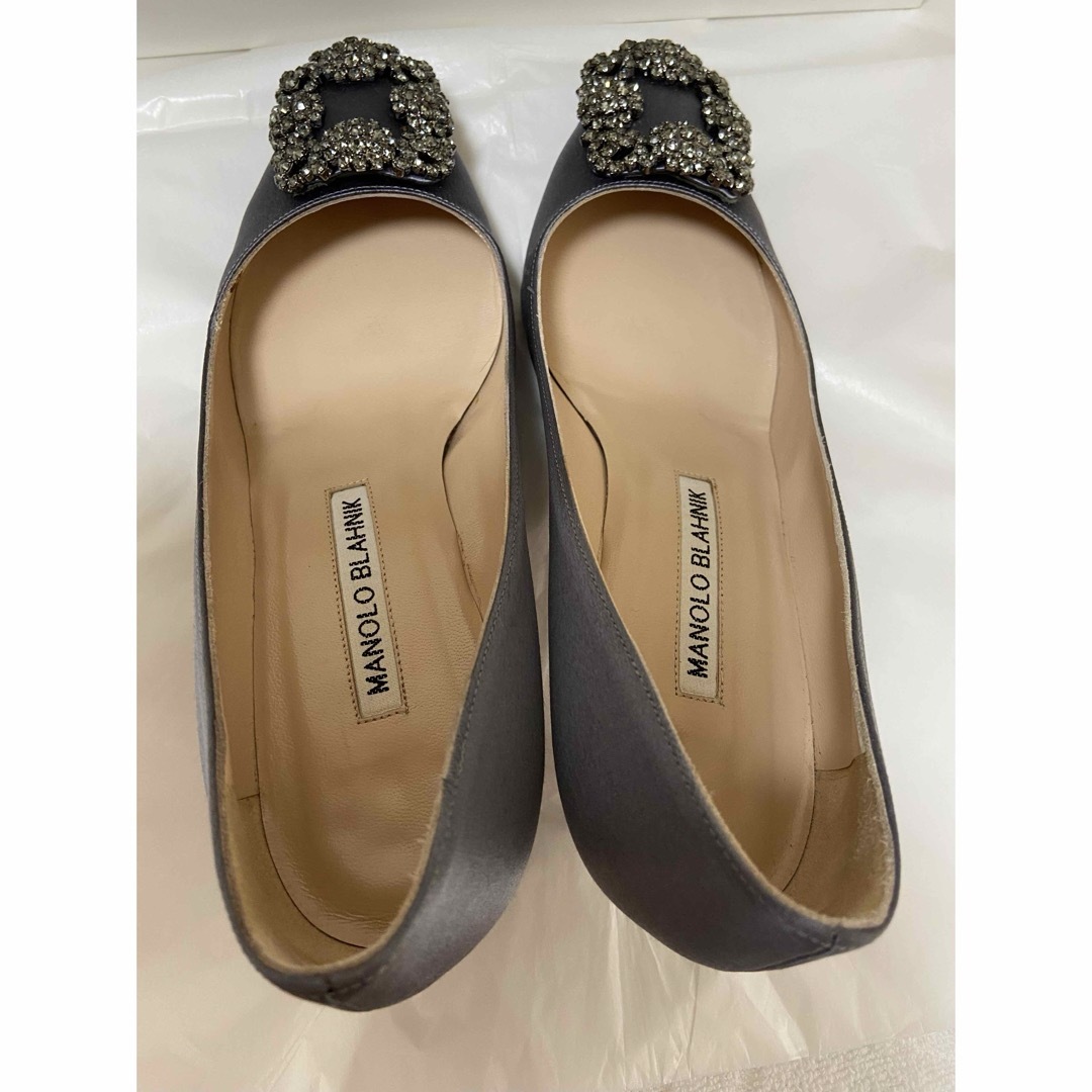 MANOLO BLAHNIK(マノロブラニク)のマノロブラニクハンギシ　SALE レディースの靴/シューズ(ハイヒール/パンプス)の商品写真