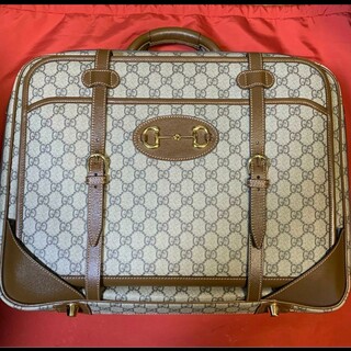 Gucci - GUCCI Horsebit 1955 suitcase GGモノグラム柄