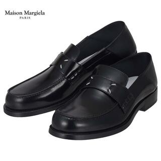 【アウトレット】Maison Margiela メゾン マルジェラ Mocassino S58WR0090 P2820 T8013 レディース ローファー シューズ 靴 NKN ブラック(ローファー/革靴)