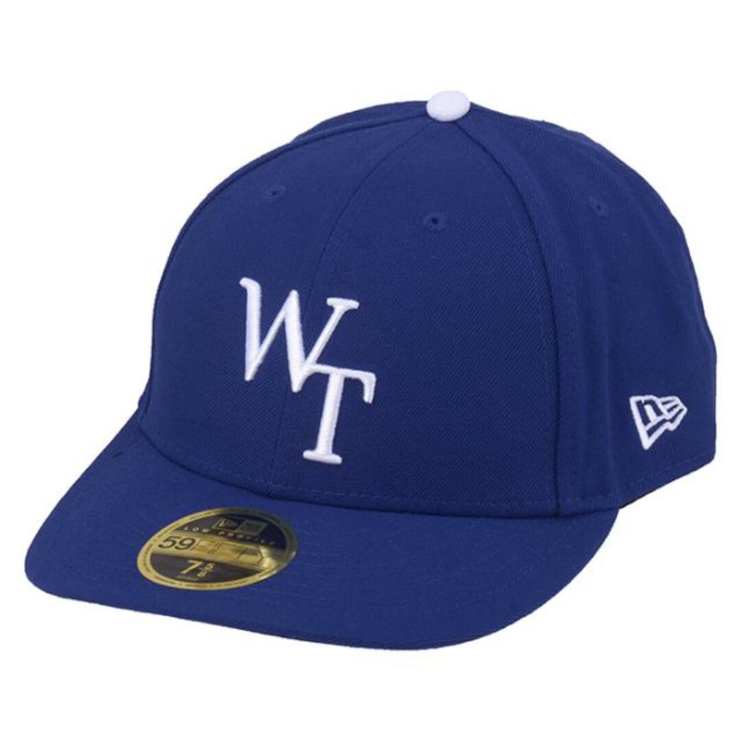 W)taps(ダブルタップス)の【アウトレット】WTAPS × New Era ダブルタップス × ニューエラ 59 Fifty Low Profile Poly Twill 231NENED-HT01 cap キャップ 帽子 NKN ブルー メンズの帽子(キャップ)の商品写真