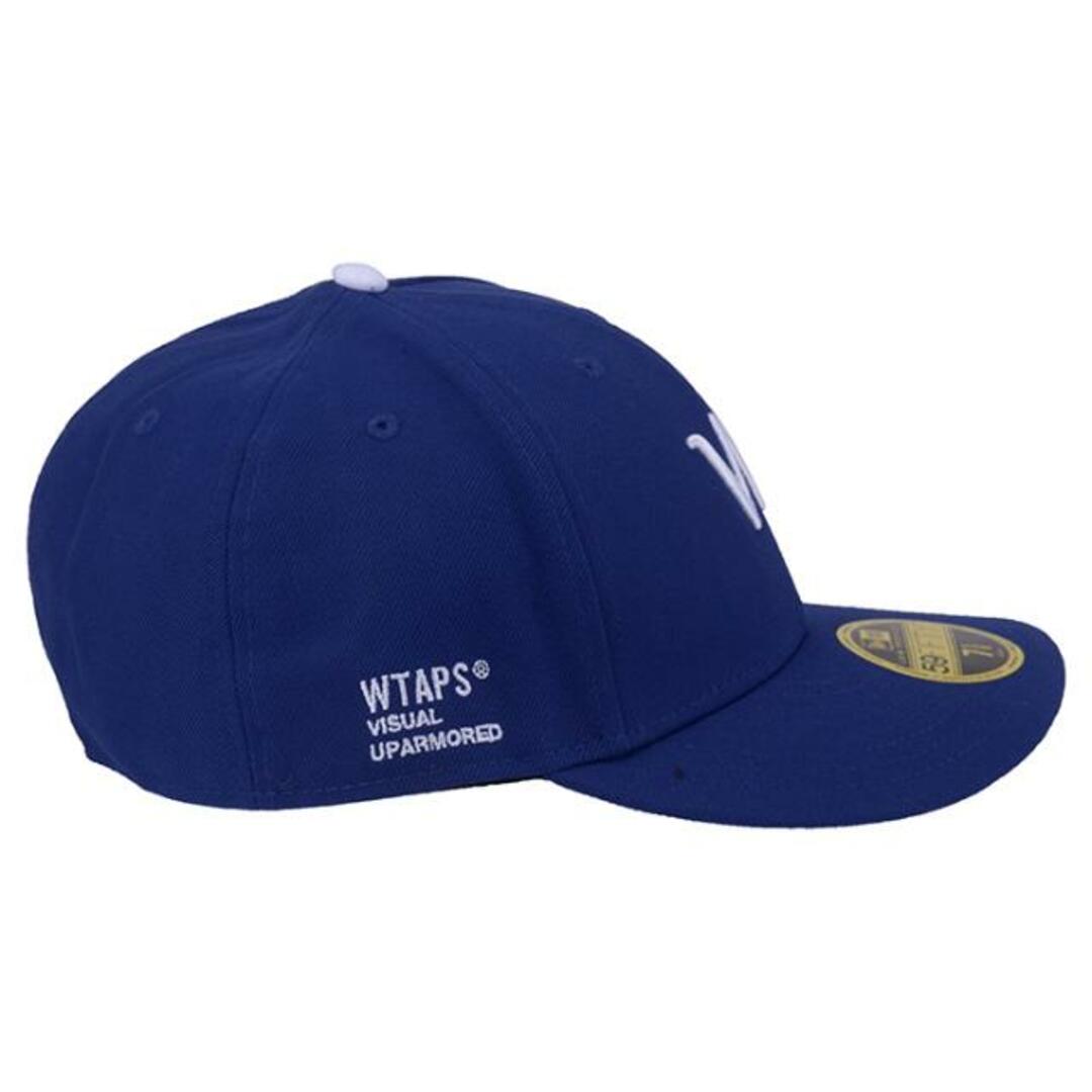 W)taps(ダブルタップス)の【アウトレット】WTAPS × New Era ダブルタップス × ニューエラ 59 Fifty Low Profile Poly Twill 231NENED-HT01 cap キャップ 帽子 NKN ブルー メンズの帽子(キャップ)の商品写真