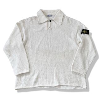 ストーンアイランド(STONE ISLAND)の【1999SS】STONE ISLAND カラーネック コットンニット 2XL(ニット/セーター)