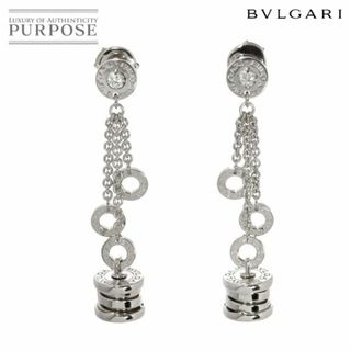 ブルガリ(BVLGARI)のブルガリ BVLGARI ビーゼロワン エレメント ダイヤ ピアス K18 WG ホワイトゴールド 750 VLP 90203657(ピアス)