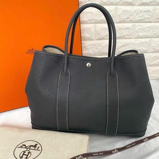 エルメス(Hermes)の極美品☆HERMES エルメス ガーデンパーティPM ネゴンダ グレー(トートバッグ)