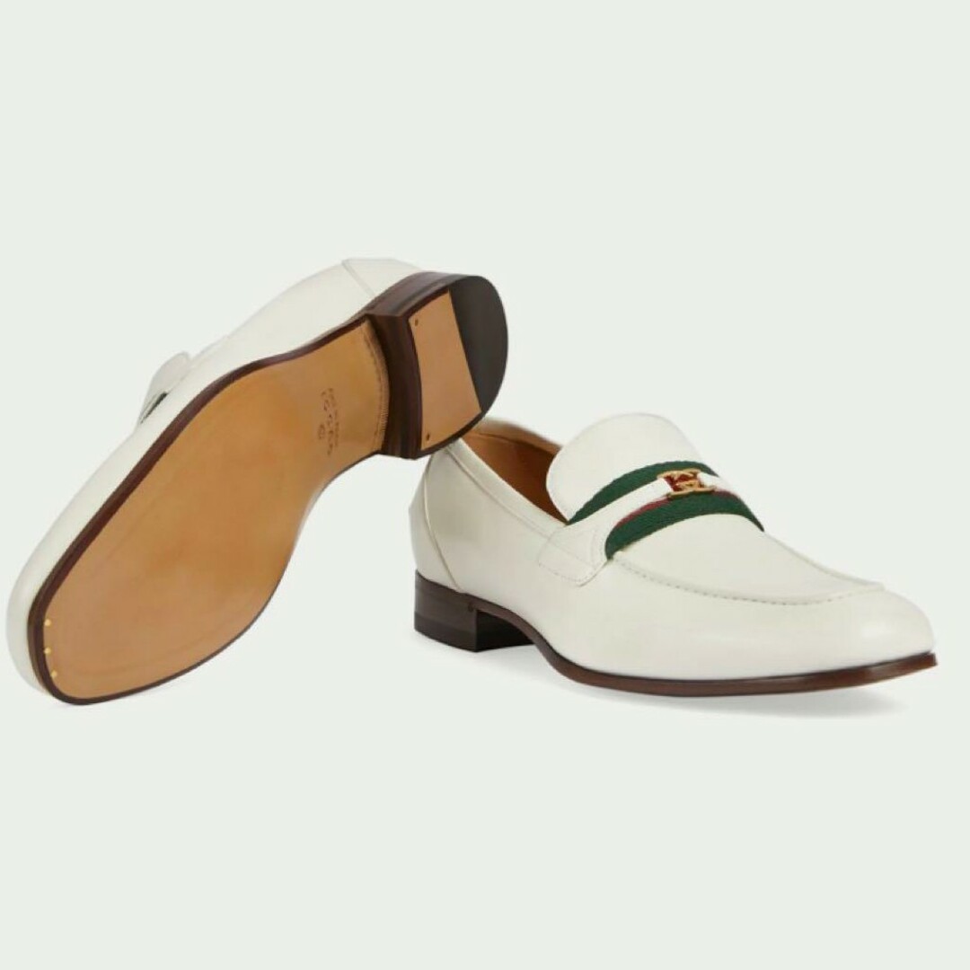 Gucci(グッチ)のGUCCI HA HA HA loafer with Interlocking メンズの靴/シューズ(ドレス/ビジネス)の商品写真