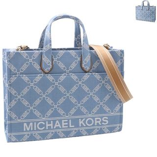 マイケルコース(Michael Kors)のマイケル マイケル コース MICHAEL MICHAEL KORS ハンドバッグ ラージ GIGI LG EW エンパイア シグネチャーロゴ 横型 ショルダーバッグ 2024年春夏新作 30R4G3GT3U 0051 (ハンドバッグ)