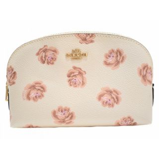 コーチ(COACH)の【中古品】COACH
ポーチ 32452 クリーム系 PVC 花柄　フラワー　バラ　レディース　おしゃれ　便利　人気　ギフト【中古】松山久万ノ台店(その他)