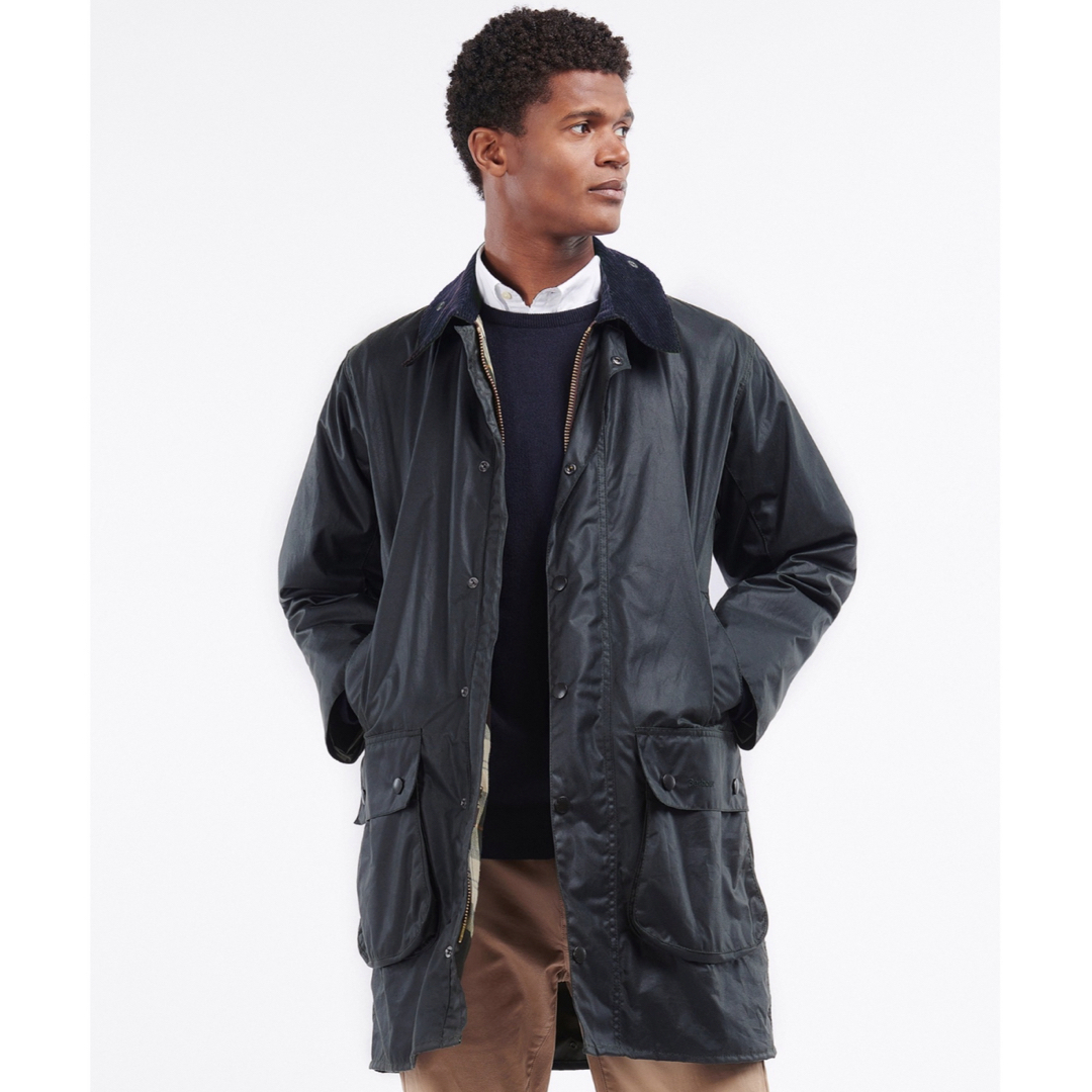 Barbour - 新品未使用品 バブアー barbour border ボーダー sage 36の