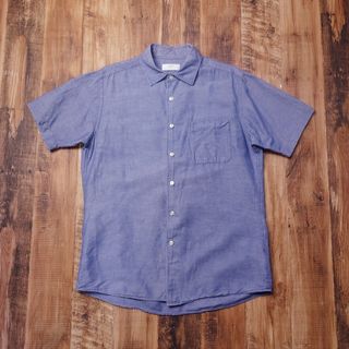 ユニクロ(UNIQLO)のMサイズ 半袖シャツ ユニクロ メンズ UNIQLO 古着 LX7(シャツ)