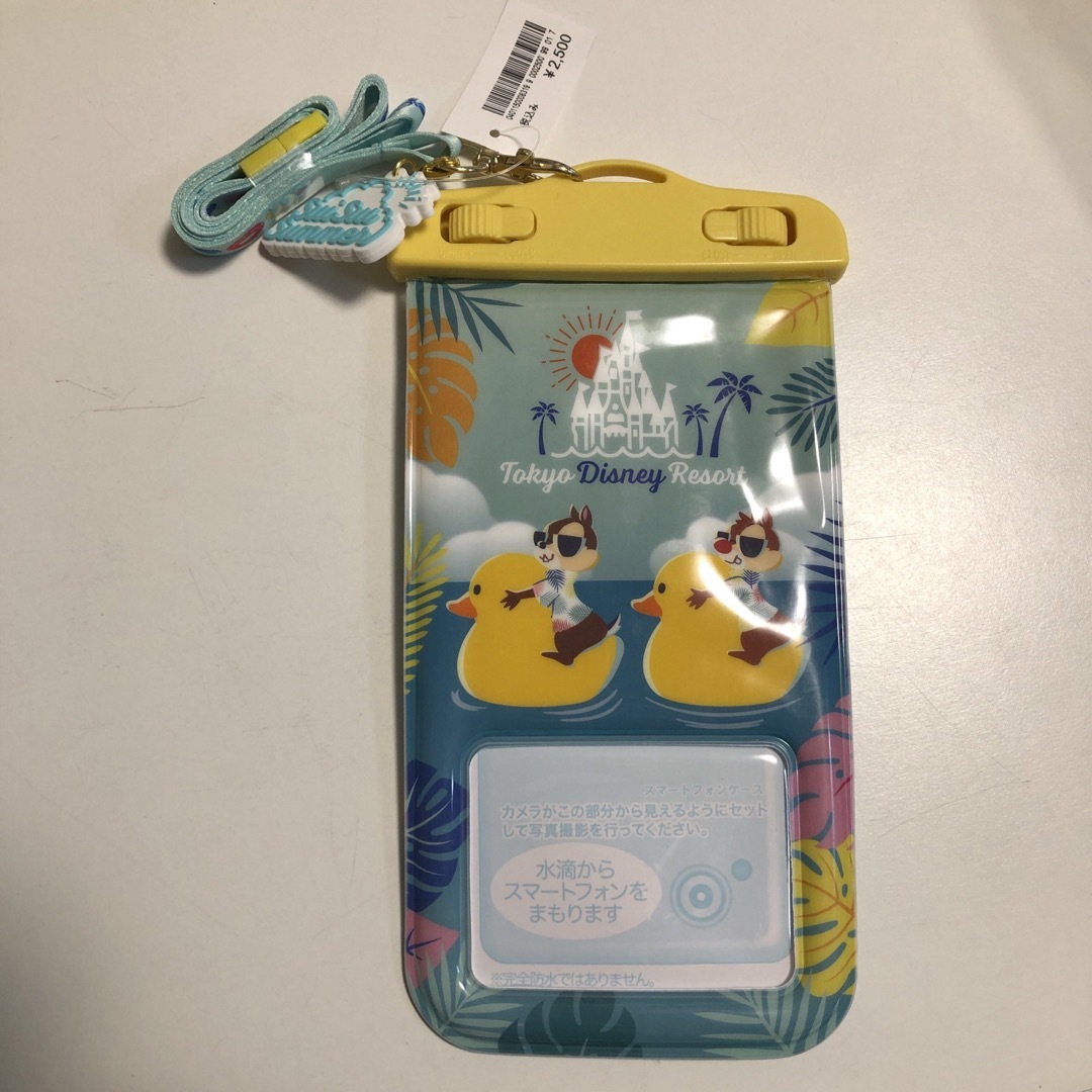 Disney(ディズニー)のスマホ　防水ケース　チップ　デール　ディズニーリゾート スマホ/家電/カメラのスマホアクセサリー(モバイルケース/カバー)の商品写真