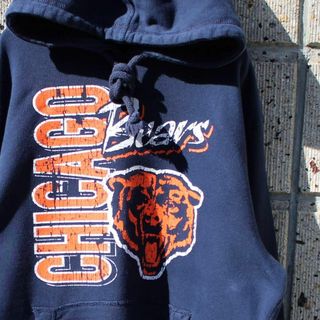 ミッチェルアンドネス(MITCHELL & NESS)のmitchell & ness × CHICAGO BEARS 古着 パーカー(パーカー)